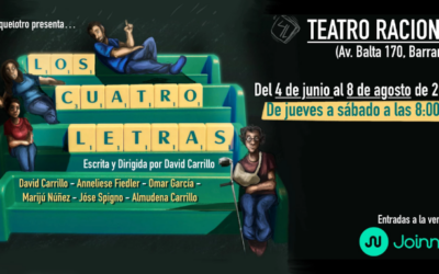 «Los Cuatro Letras», de David Carrillo: un círculo lúdico en lenguaje cuadrangular